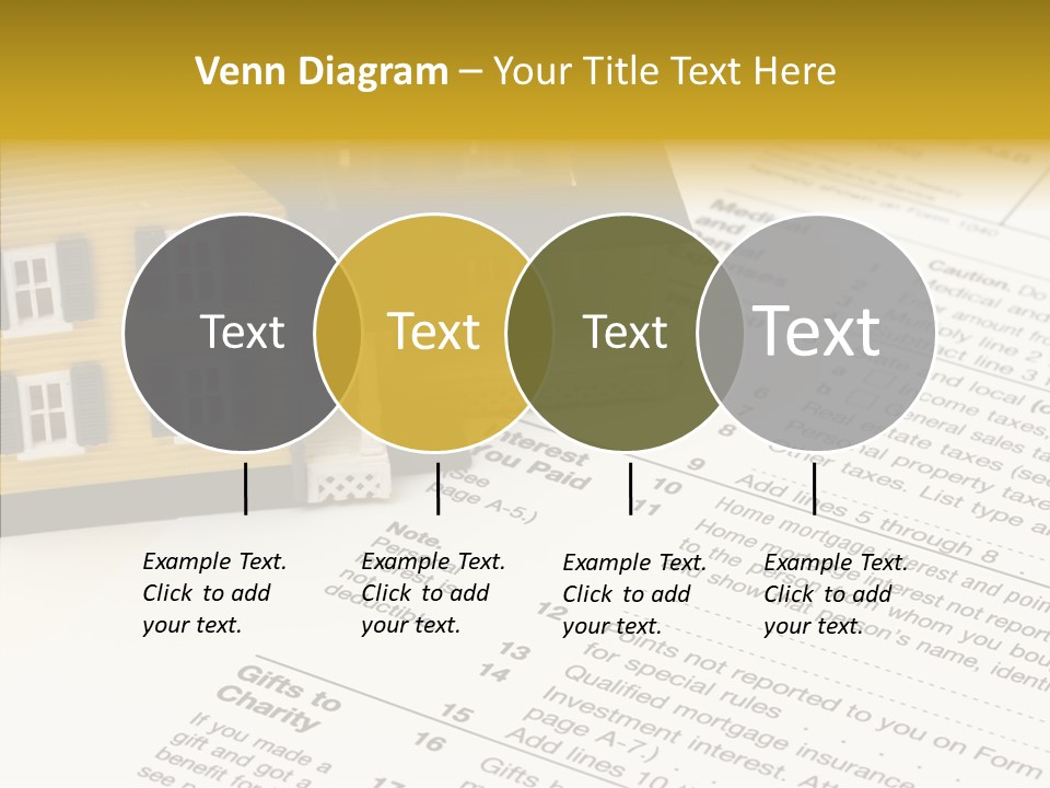 Young Caregiver Hold PowerPoint Template