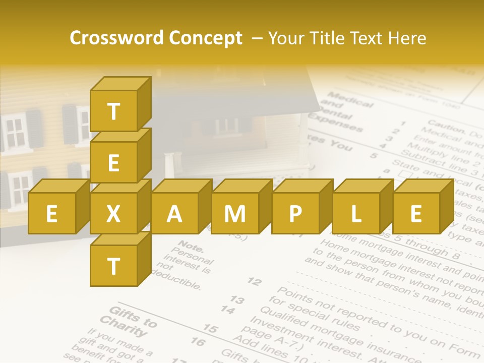 Young Caregiver Hold PowerPoint Template