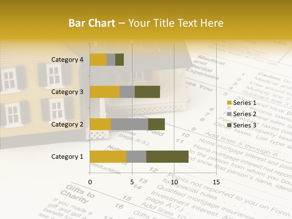 Young Caregiver Hold PowerPoint Template