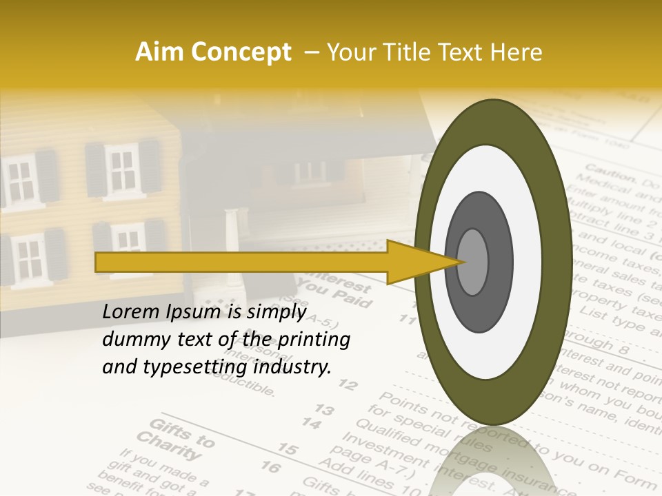 Young Caregiver Hold PowerPoint Template