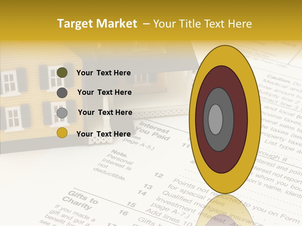 Young Caregiver Hold PowerPoint Template