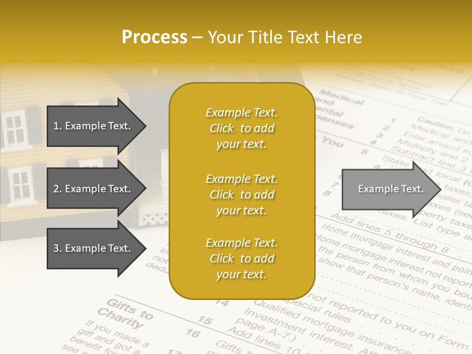 Young Caregiver Hold PowerPoint Template
