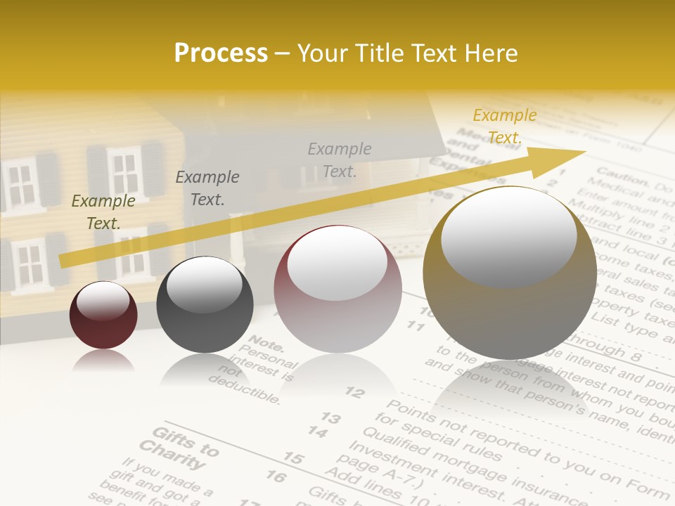 Young Caregiver Hold PowerPoint Template