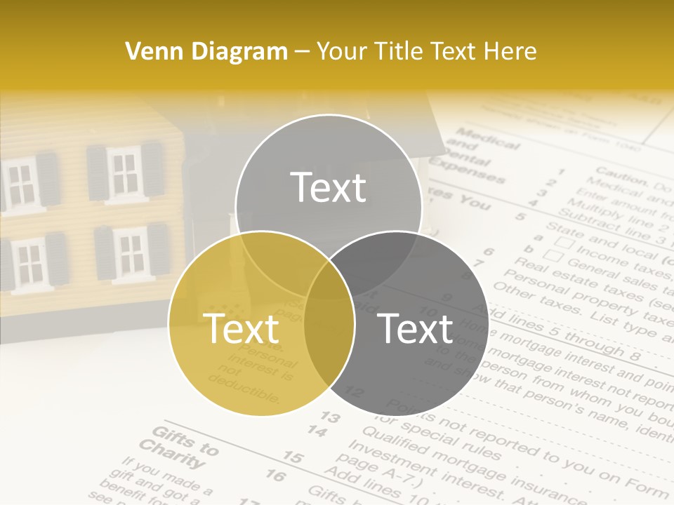 Young Caregiver Hold PowerPoint Template