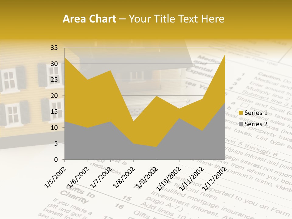 Young Caregiver Hold PowerPoint Template