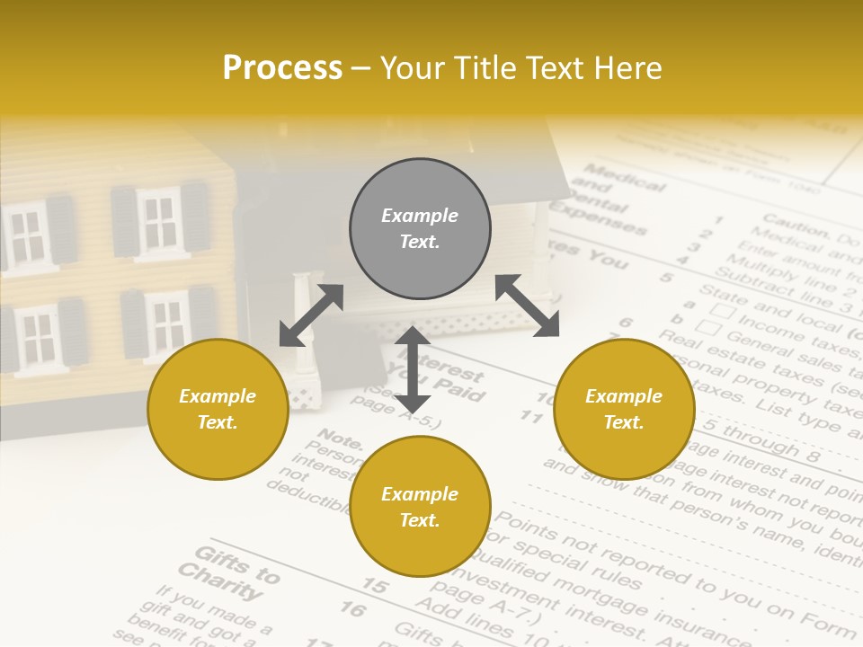 Young Caregiver Hold PowerPoint Template