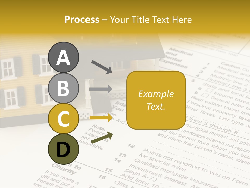 Young Caregiver Hold PowerPoint Template