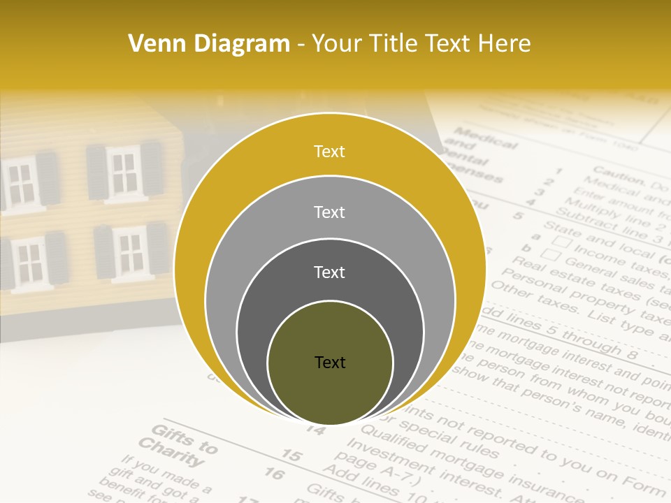 Young Caregiver Hold PowerPoint Template