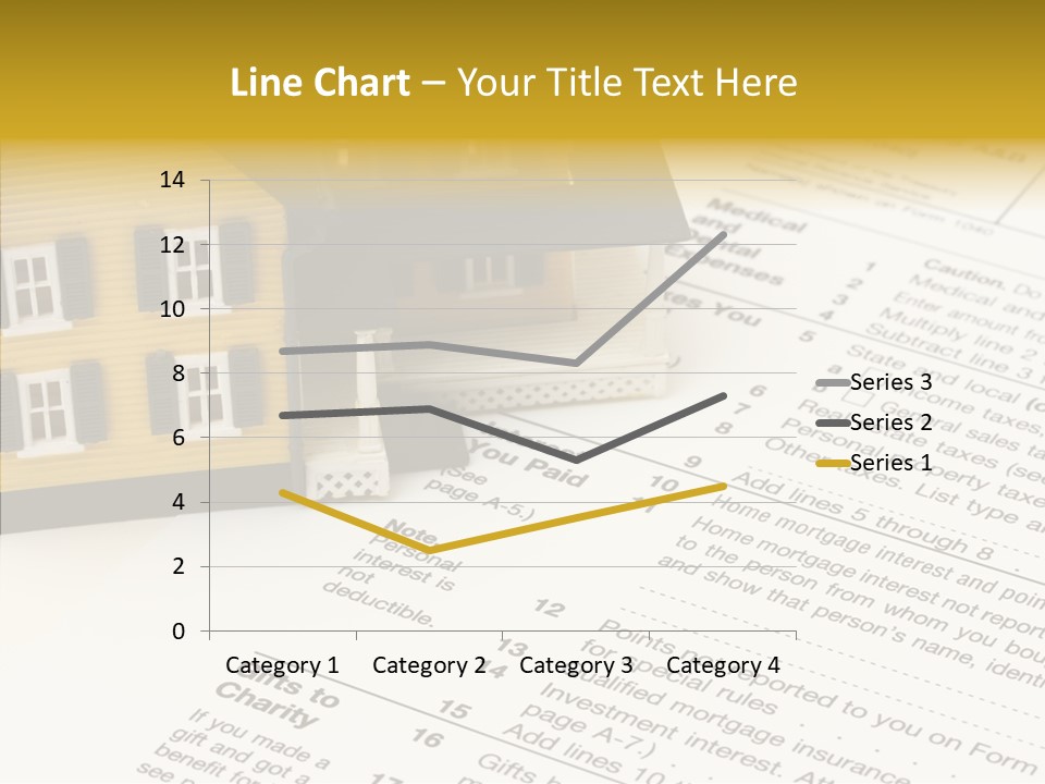 Young Caregiver Hold PowerPoint Template