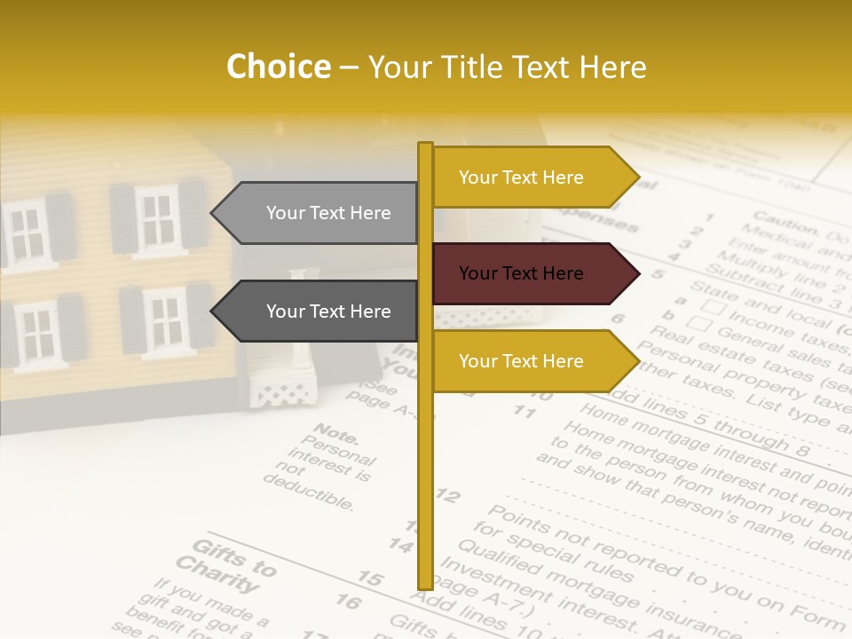 Young Caregiver Hold PowerPoint Template