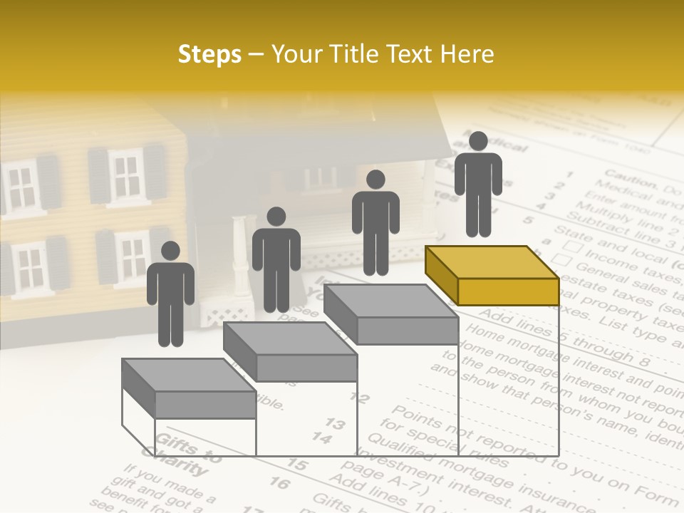 Young Caregiver Hold PowerPoint Template