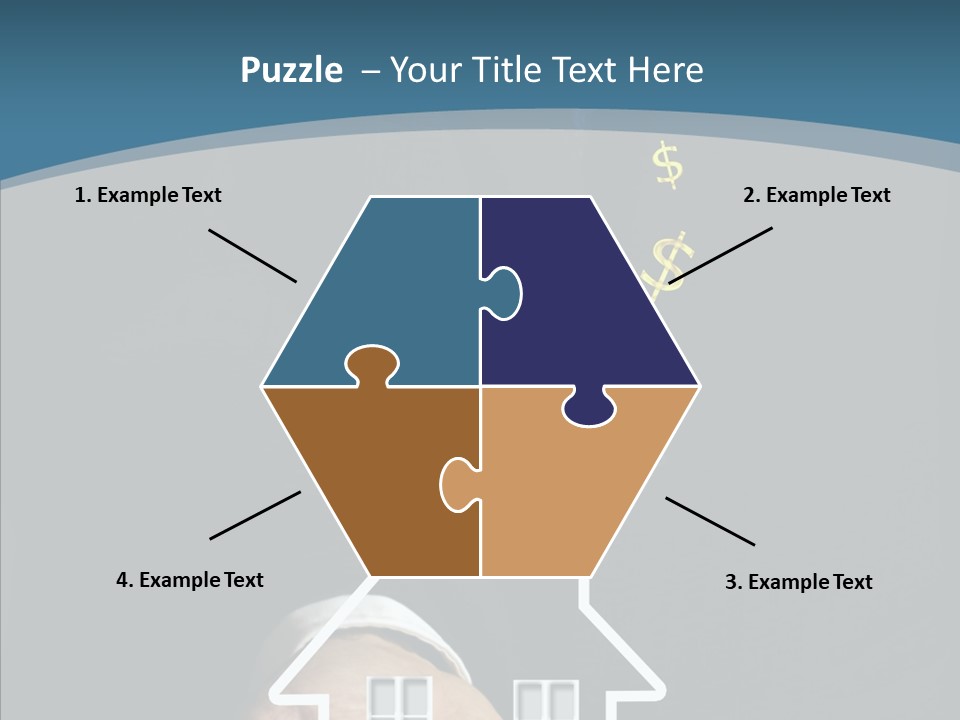 Human Old Help PowerPoint Template
