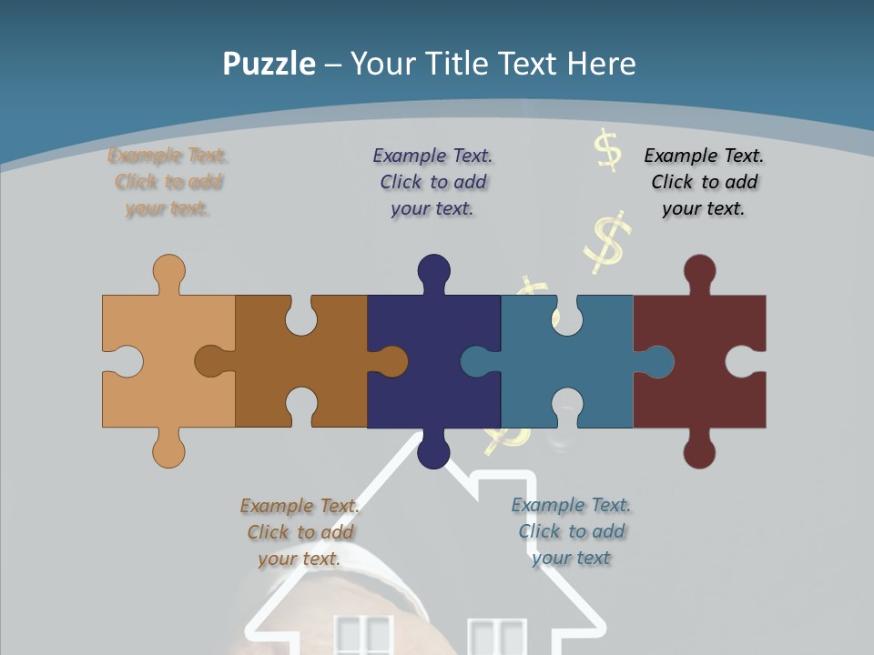 Human Old Help PowerPoint Template
