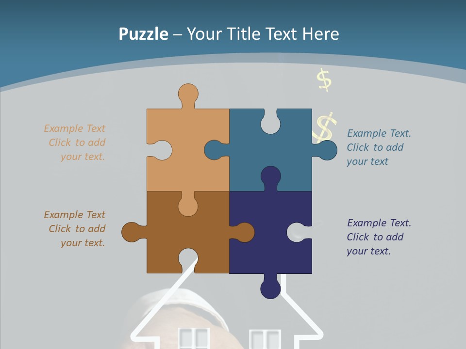 Human Old Help PowerPoint Template
