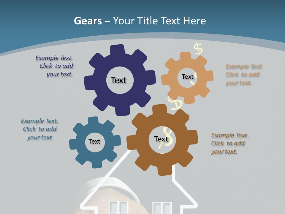 Human Old Help PowerPoint Template