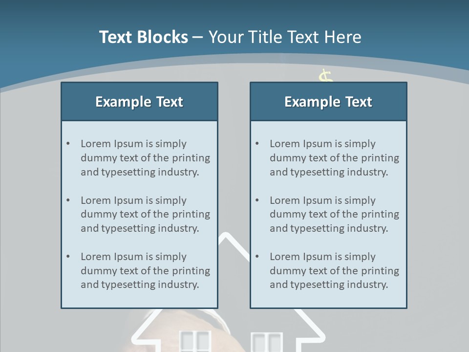 Human Old Help PowerPoint Template