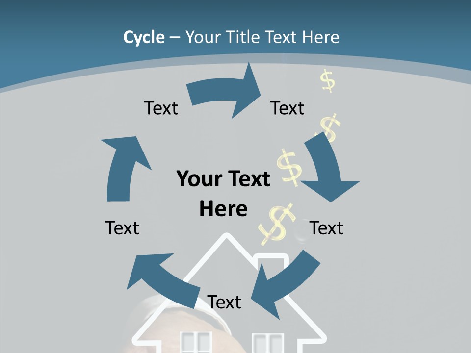 Human Old Help PowerPoint Template