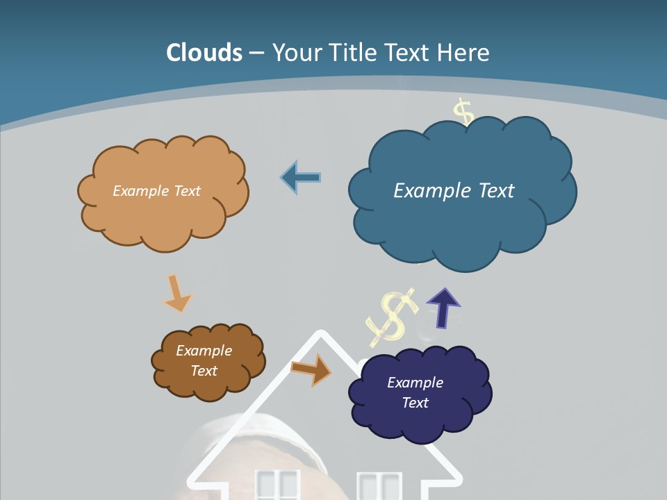 Human Old Help PowerPoint Template