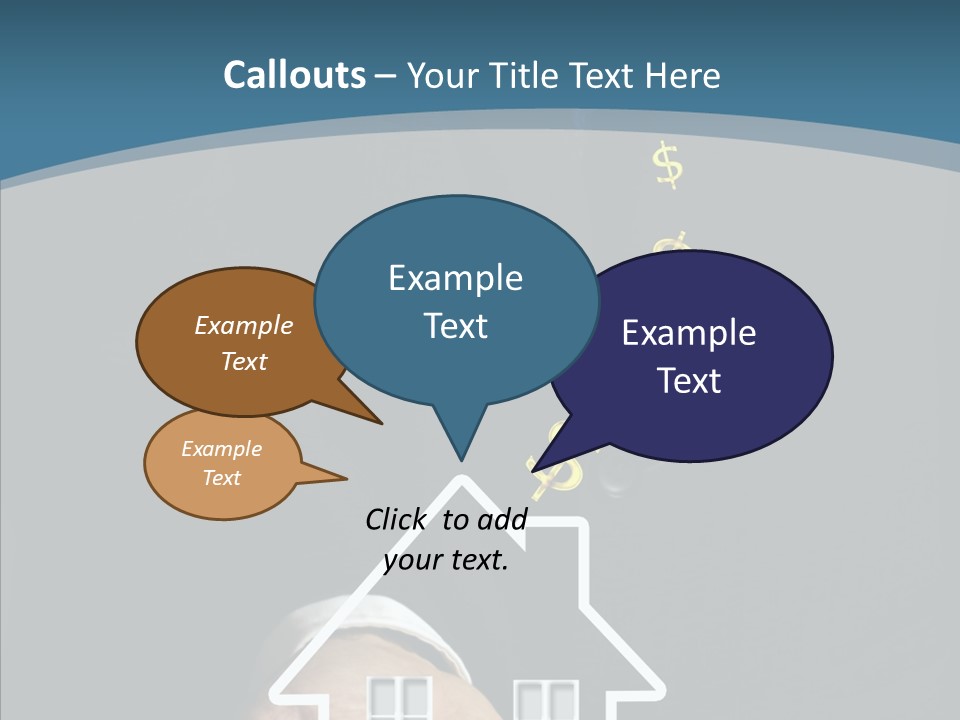 Human Old Help PowerPoint Template
