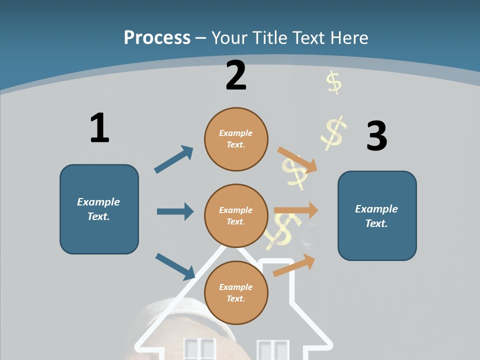 Human Old Help PowerPoint Template