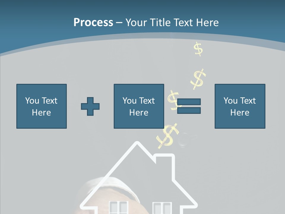 Human Old Help PowerPoint Template