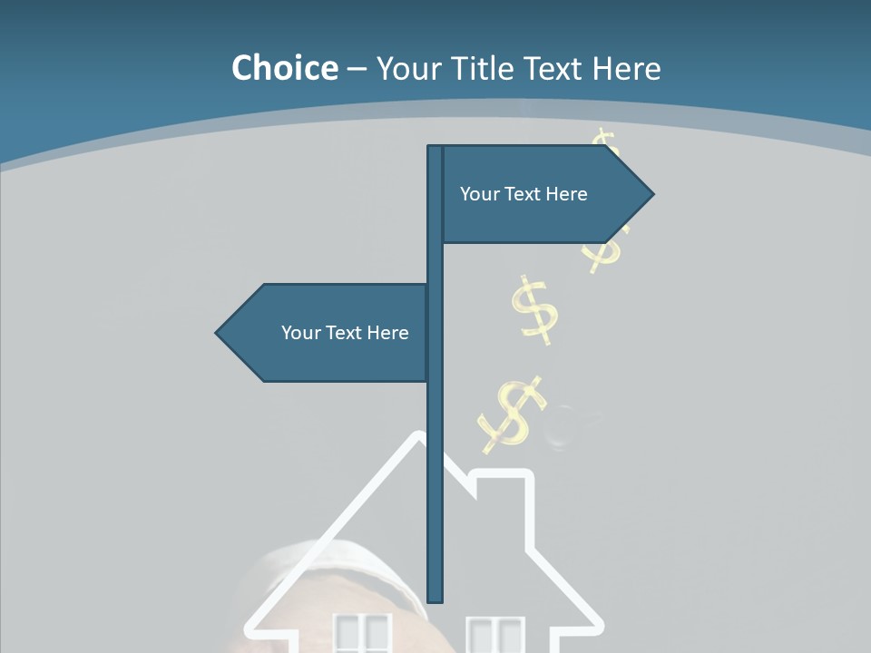 Human Old Help PowerPoint Template