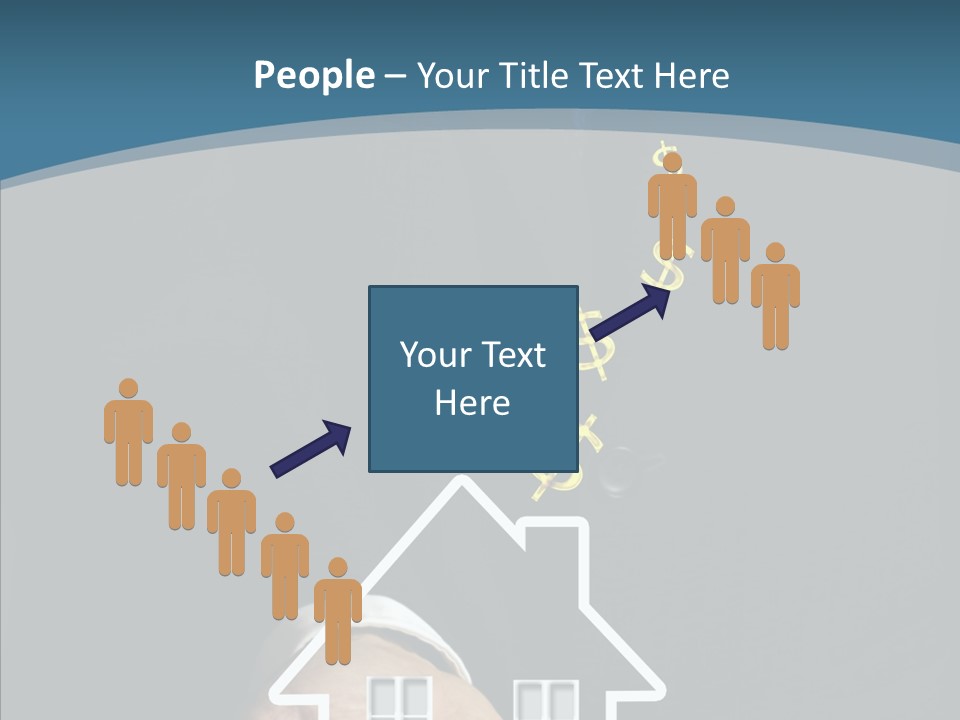 Human Old Help PowerPoint Template