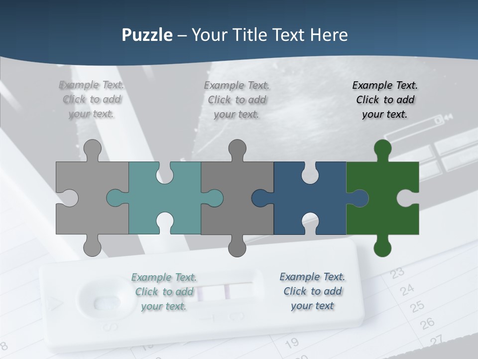 Elderly White Background Holding Hands PowerPoint Template