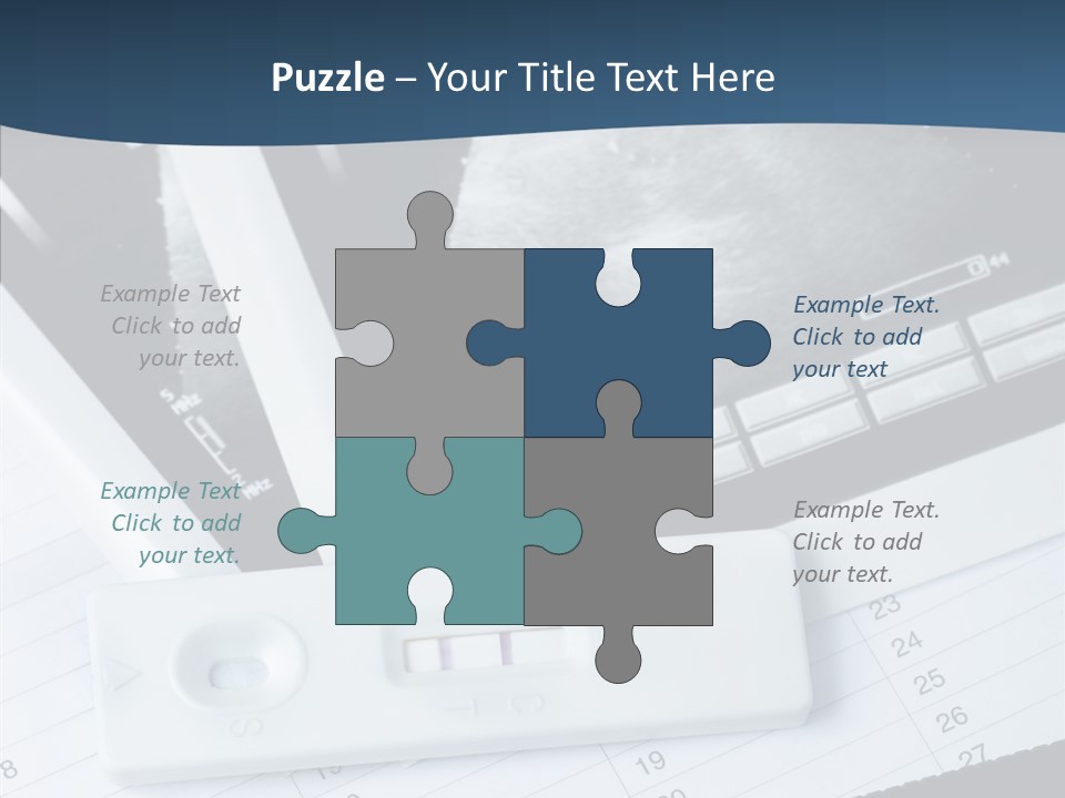 Elderly White Background Holding Hands PowerPoint Template