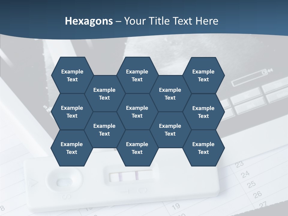 Elderly White Background Holding Hands PowerPoint Template