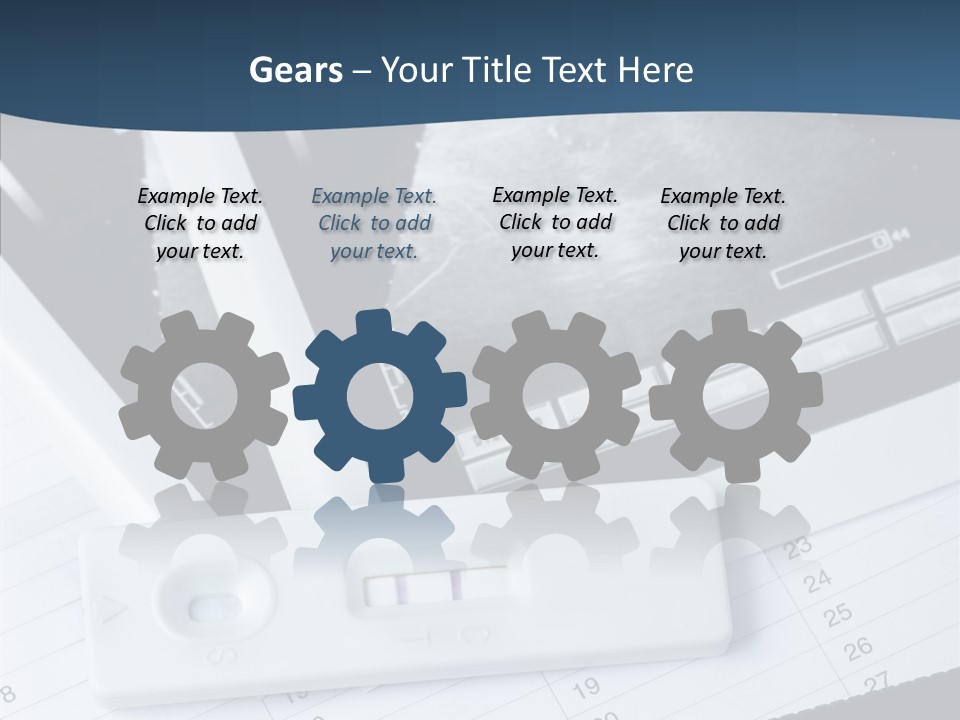 Elderly White Background Holding Hands PowerPoint Template