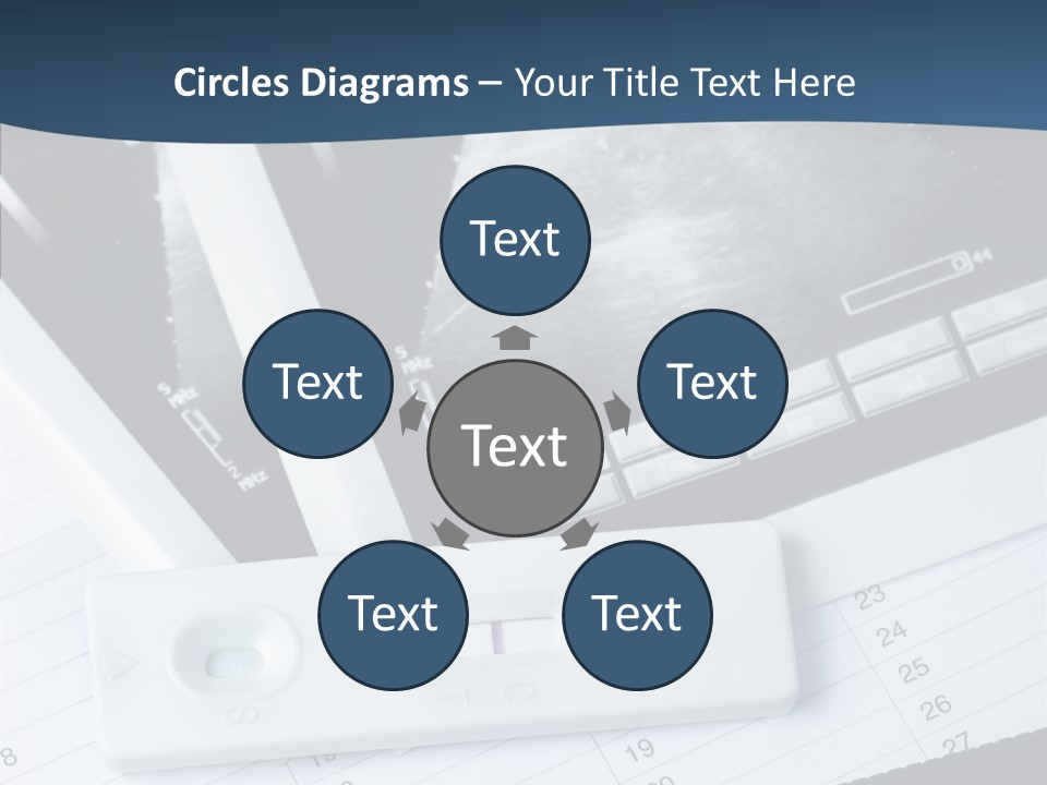 Elderly White Background Holding Hands PowerPoint Template