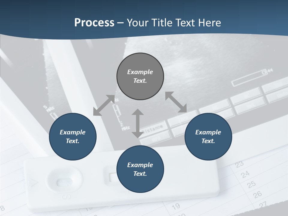 Elderly White Background Holding Hands PowerPoint Template