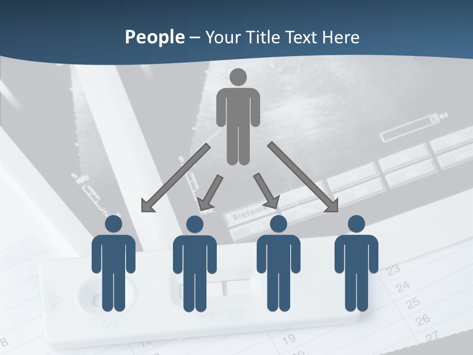 Elderly White Background Holding Hands PowerPoint Template