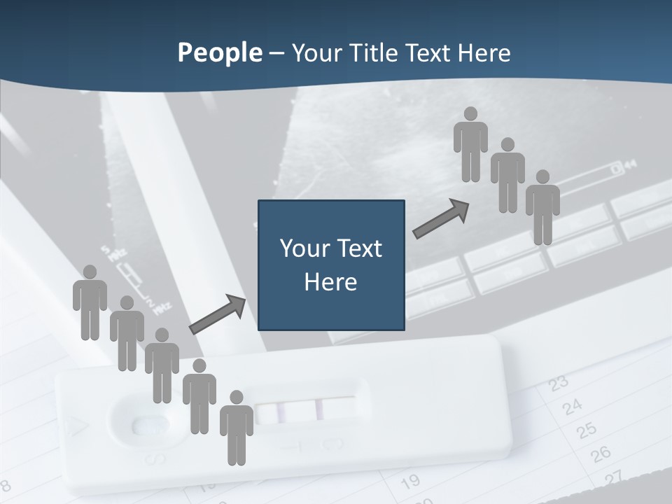 Elderly White Background Holding Hands PowerPoint Template