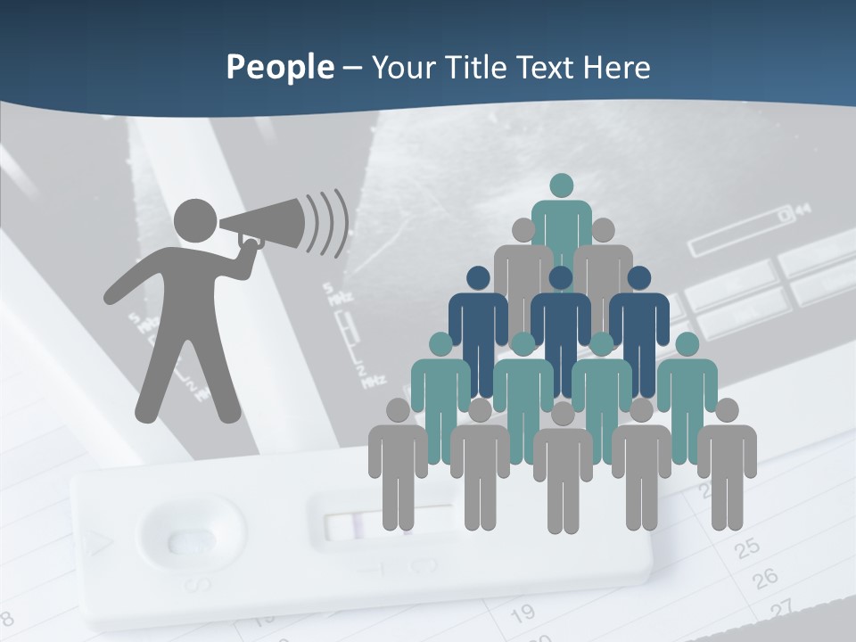 Elderly White Background Holding Hands PowerPoint Template