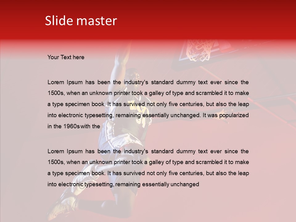 Hand Background Close Up PowerPoint Template