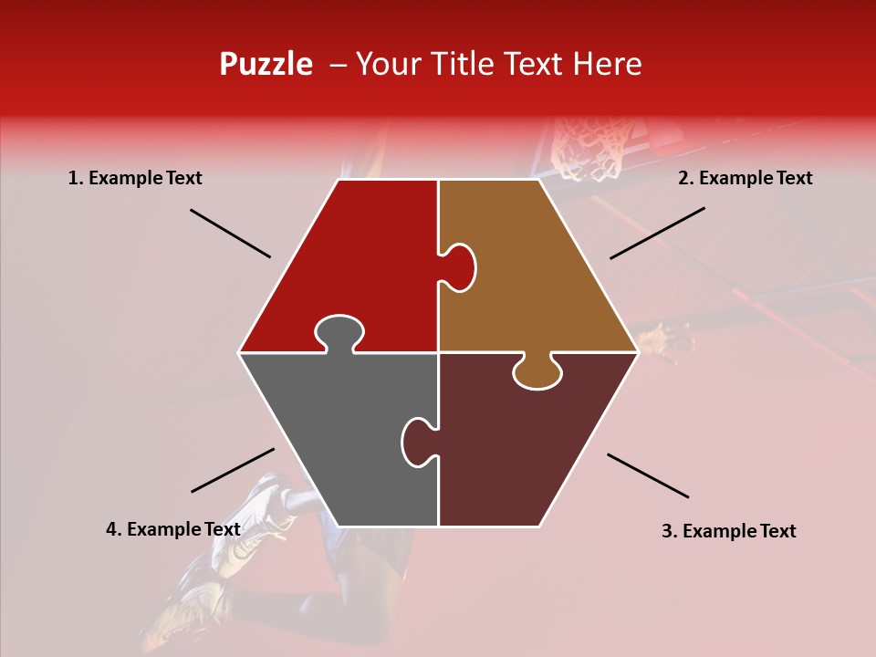 Hand Background Close Up PowerPoint Template