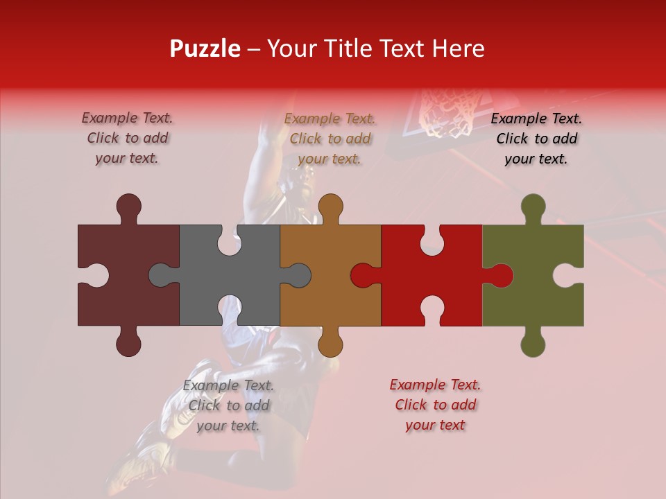 Hand Background Close Up PowerPoint Template