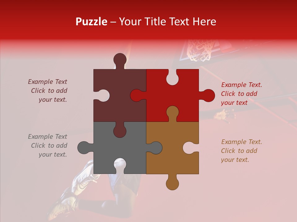 Hand Background Close Up PowerPoint Template