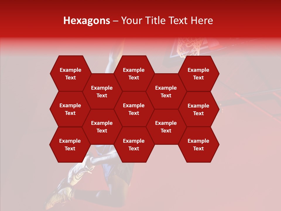 Hand Background Close Up PowerPoint Template