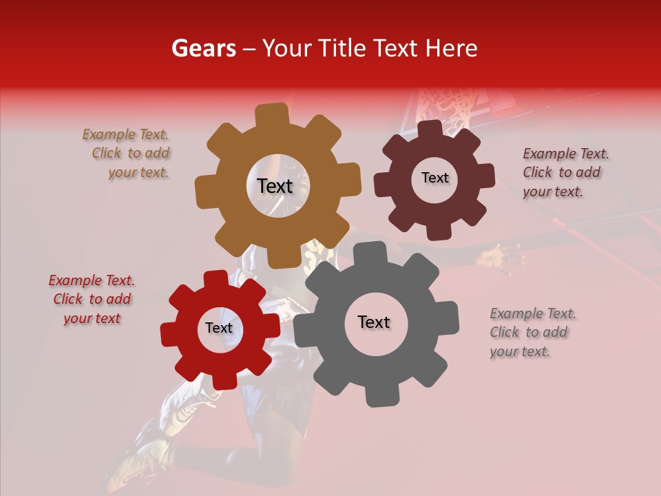 Hand Background Close Up PowerPoint Template