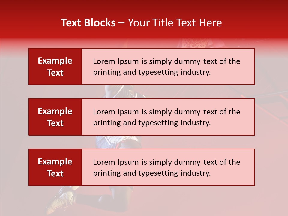 Hand Background Close Up PowerPoint Template