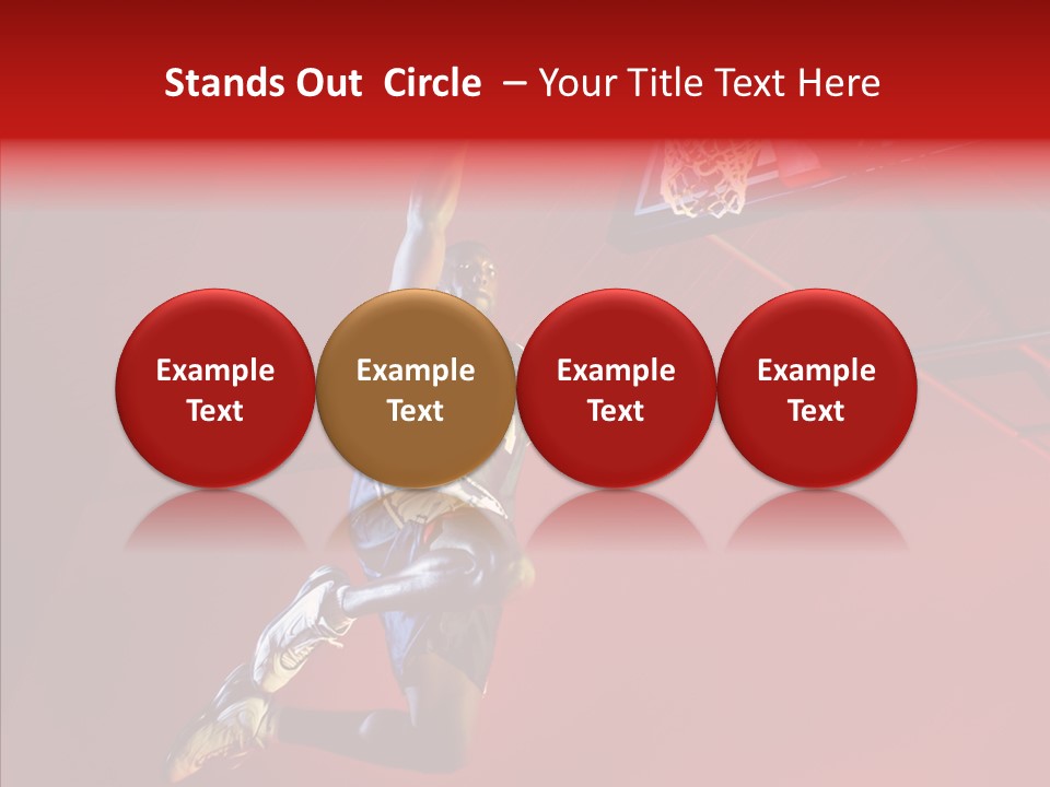 Hand Background Close Up PowerPoint Template