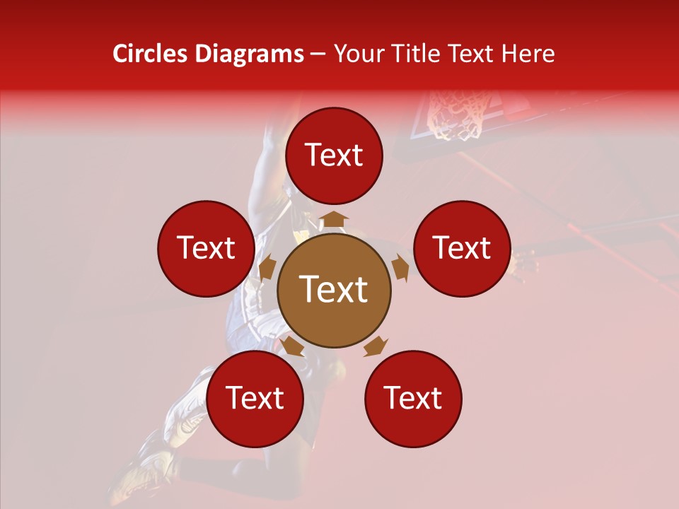 Hand Background Close Up PowerPoint Template