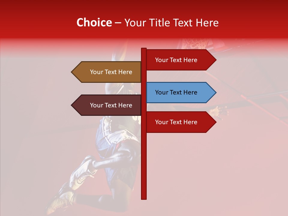 Hand Background Close Up PowerPoint Template