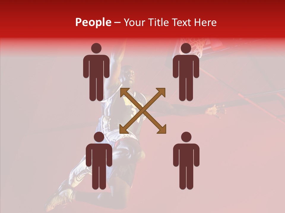 Hand Background Close Up PowerPoint Template