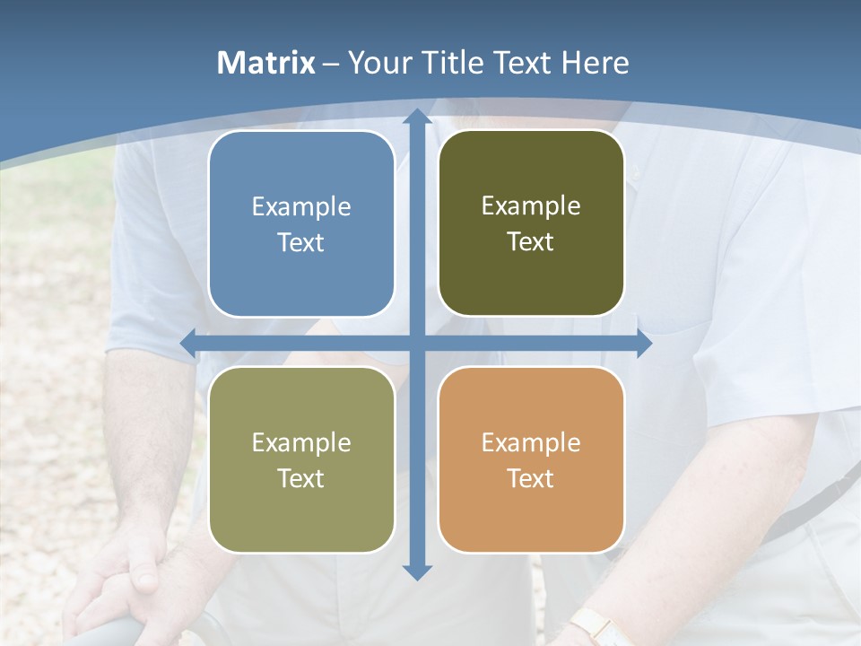 Young Background Assist PowerPoint Template