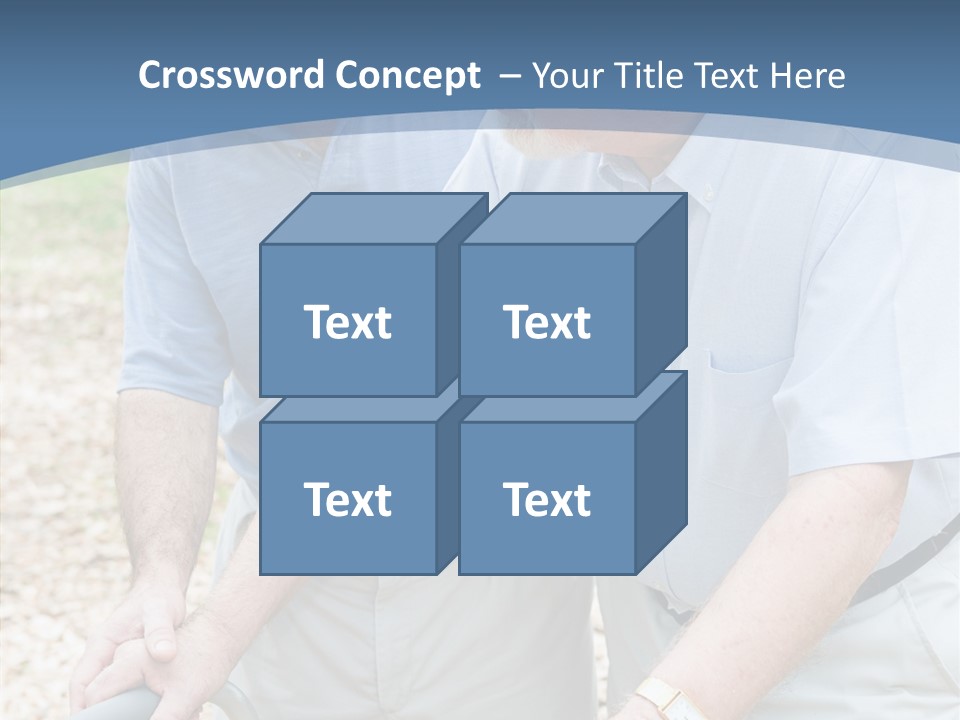 Young Background Assist PowerPoint Template