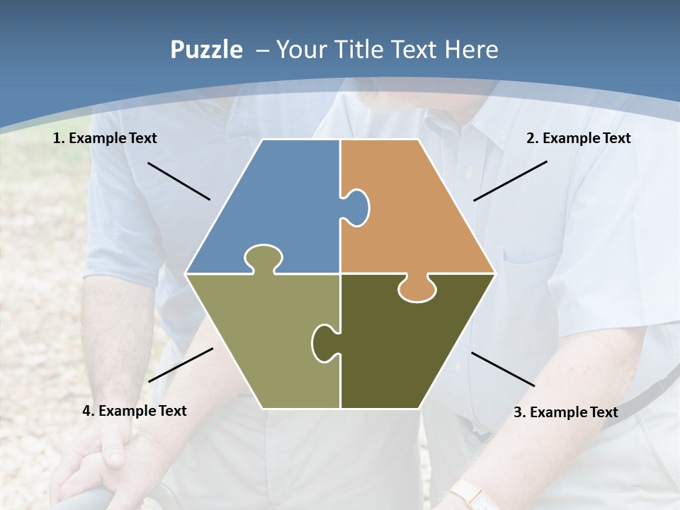 Young Background Assist PowerPoint Template